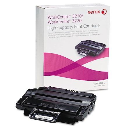 Xerox Toner Cartridge, 4100 Page, Black 106R01486